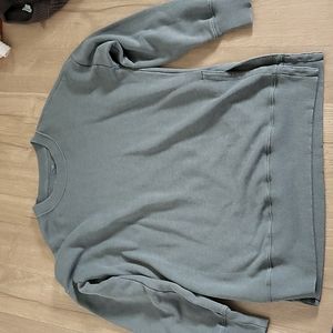 Green oversized comfy sweater